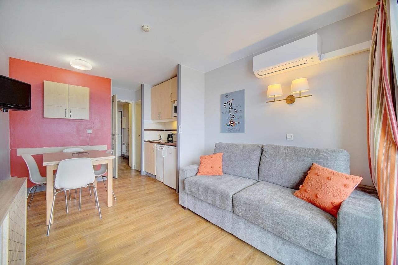 Immogroom - 2 Rooms Sea View - Swimming Pool - Terrace - Parking - Ac Cannes Eksteriør billede